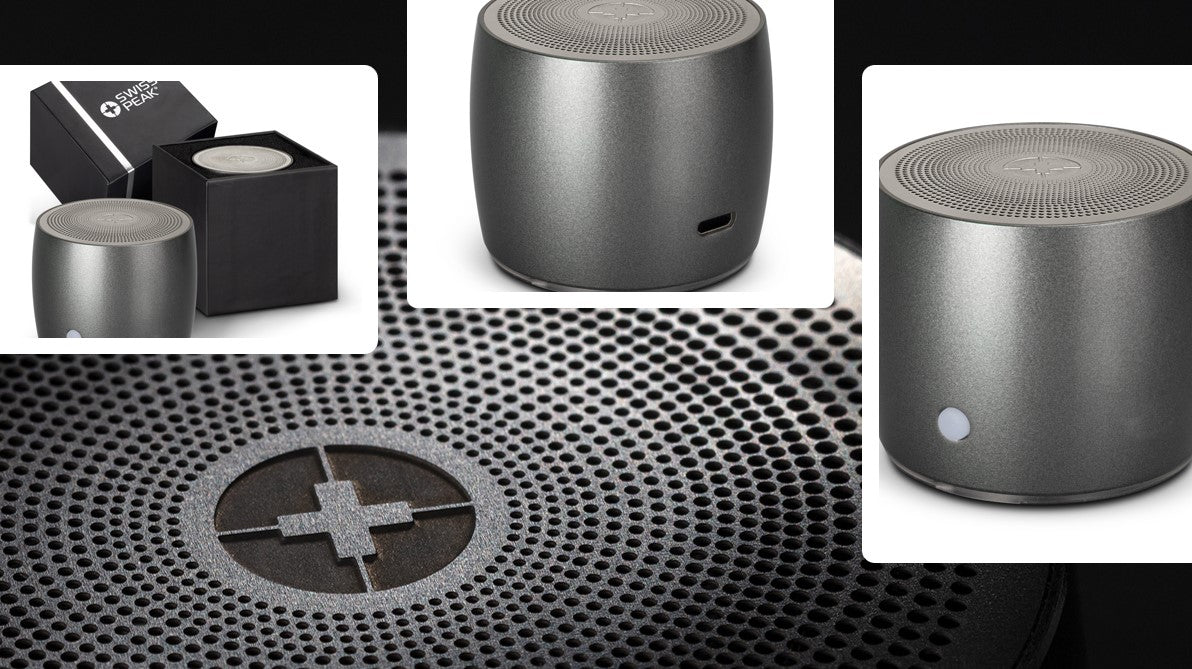 Swiss Peak Bass Speaker- Free Branding & Shipping