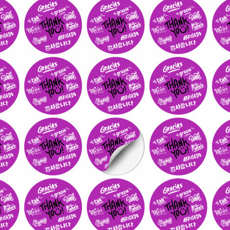 AD Labels 60mm - Circle