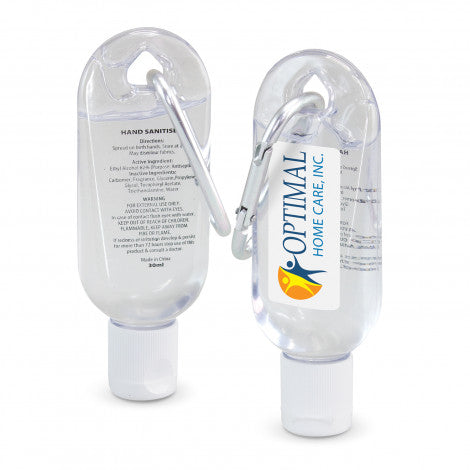 Carabiner Hand Sanitiser 30ml