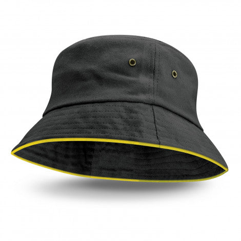 Bondi Bucket Hat - Coloured Sandwich Trim