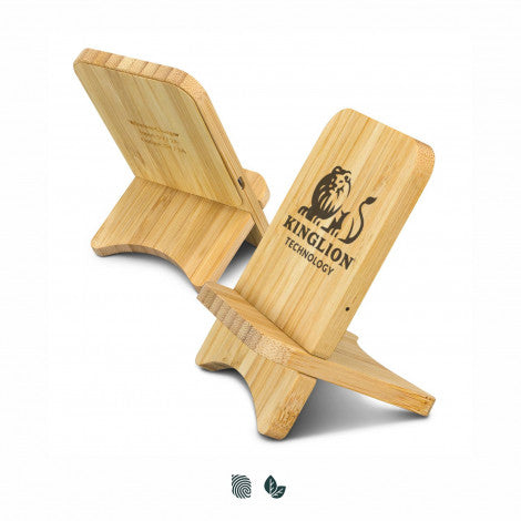 Bamboo Wireless Charging Stand