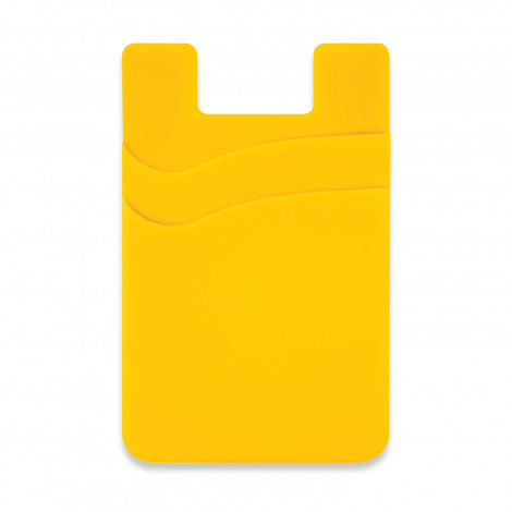 Dual Silicone Phone Wallet - Full Colour