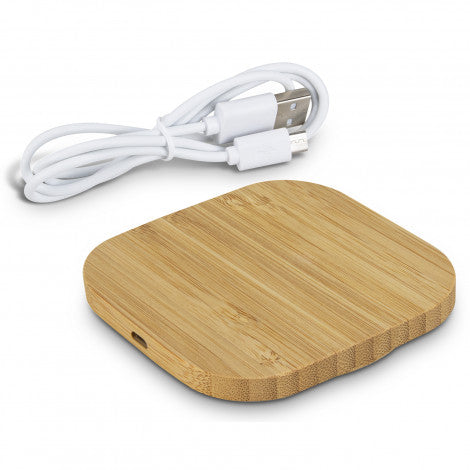 Vita Bamboo Wireless Charger - Square