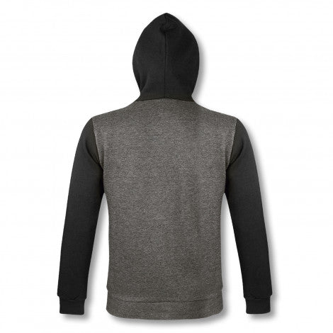 SOLS Silver Unisex Zipped Sweatshirt