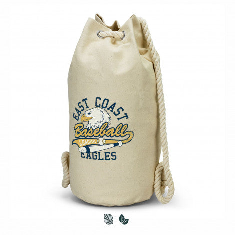 Riverside Canvas Barrel Bag