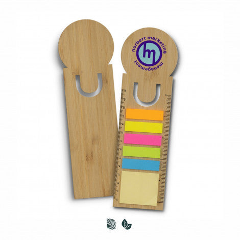 Bamboo Ruler Bookmark - Round