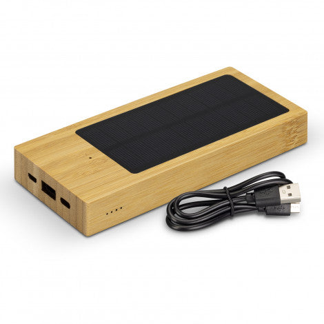 NATURA Bamboo Solar Power Bank