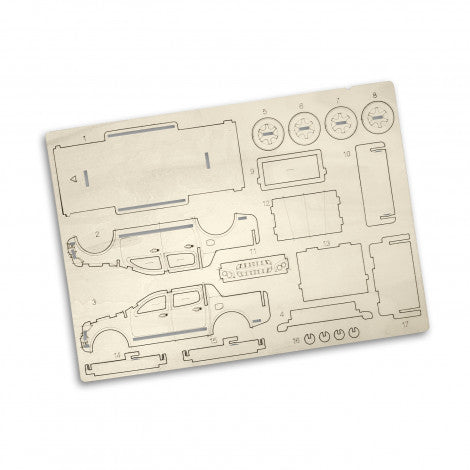 BRANDCRAFT UTE Wooden Model