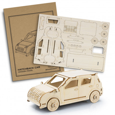 BRANDCRAFT Hatchback Car Wooden Model