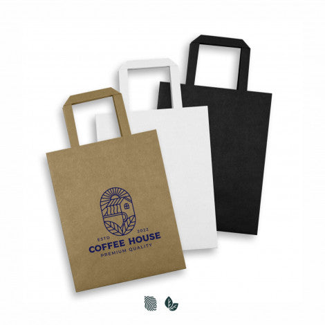 Large Ribbon Handle Paper Bag