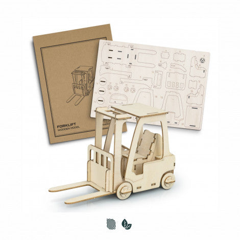 BRANDCRAFT Forklift Wooden Model