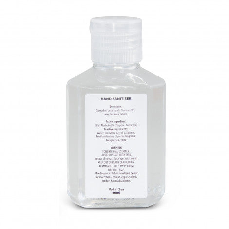 Hand Sanitiser Gel 60ml