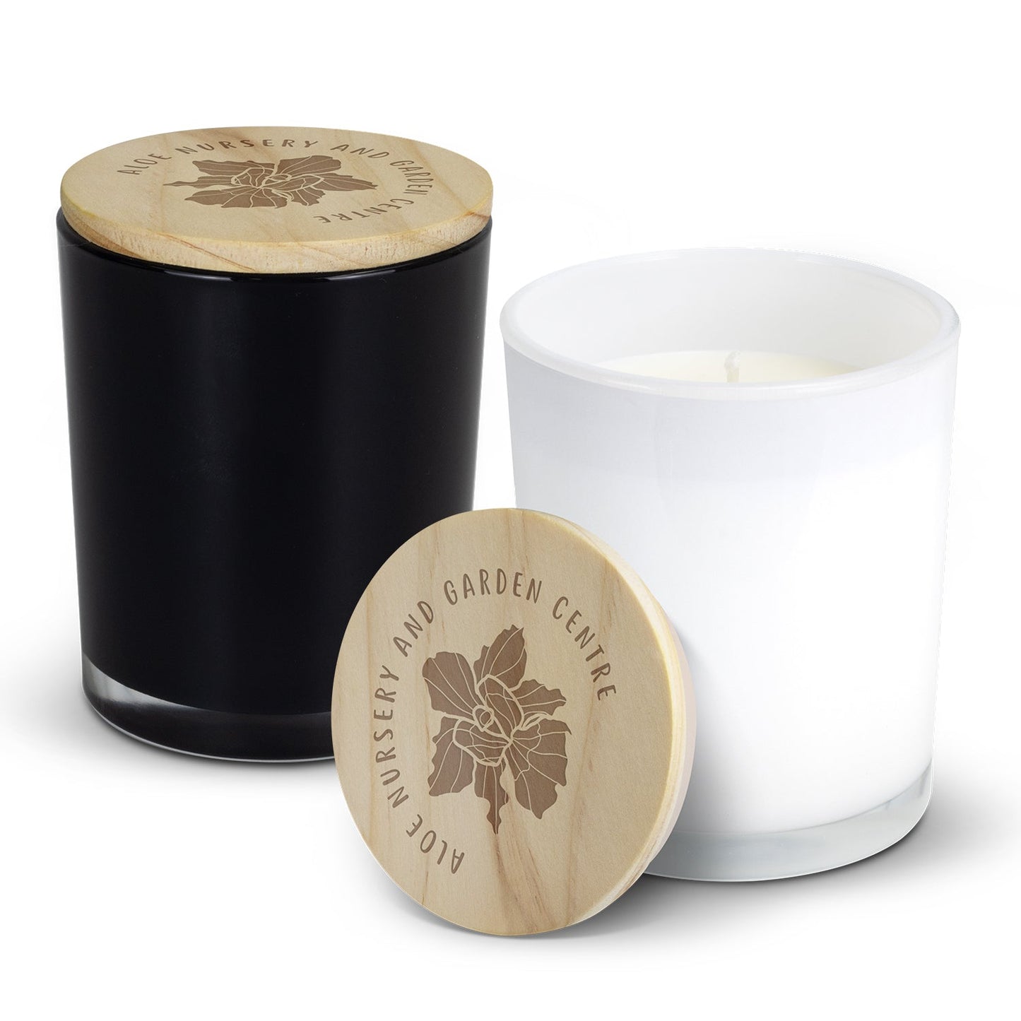 Scented Candle- Price Includes Laser Engraved Logo On The Lid