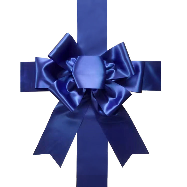 Satin Settlement Door Bow- Royal Blue